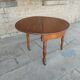 Demi-lune console table