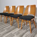 Chaises de Salle à Manger par Radomir Hoffman pour Ton, 1950s, Set de 4