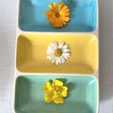 Serving dish for raw vegetables or aperitif, 50s-60s