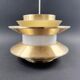 Mid-Century Labelled Trava Ceiling or Pendant Lamp by Carl Thore for Granhaga, Sweden, 1970s