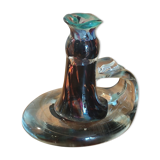 Vintage candle holder, glass paste