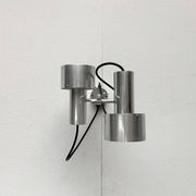 Mid-century minimalist double chandeliers FA2 by Peter Nelson for Architectural Lighting Company, England, 1960s, set of 2.