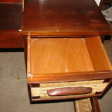 Dressing table in mahogany and mulching of Mexican manufacturing in 1959