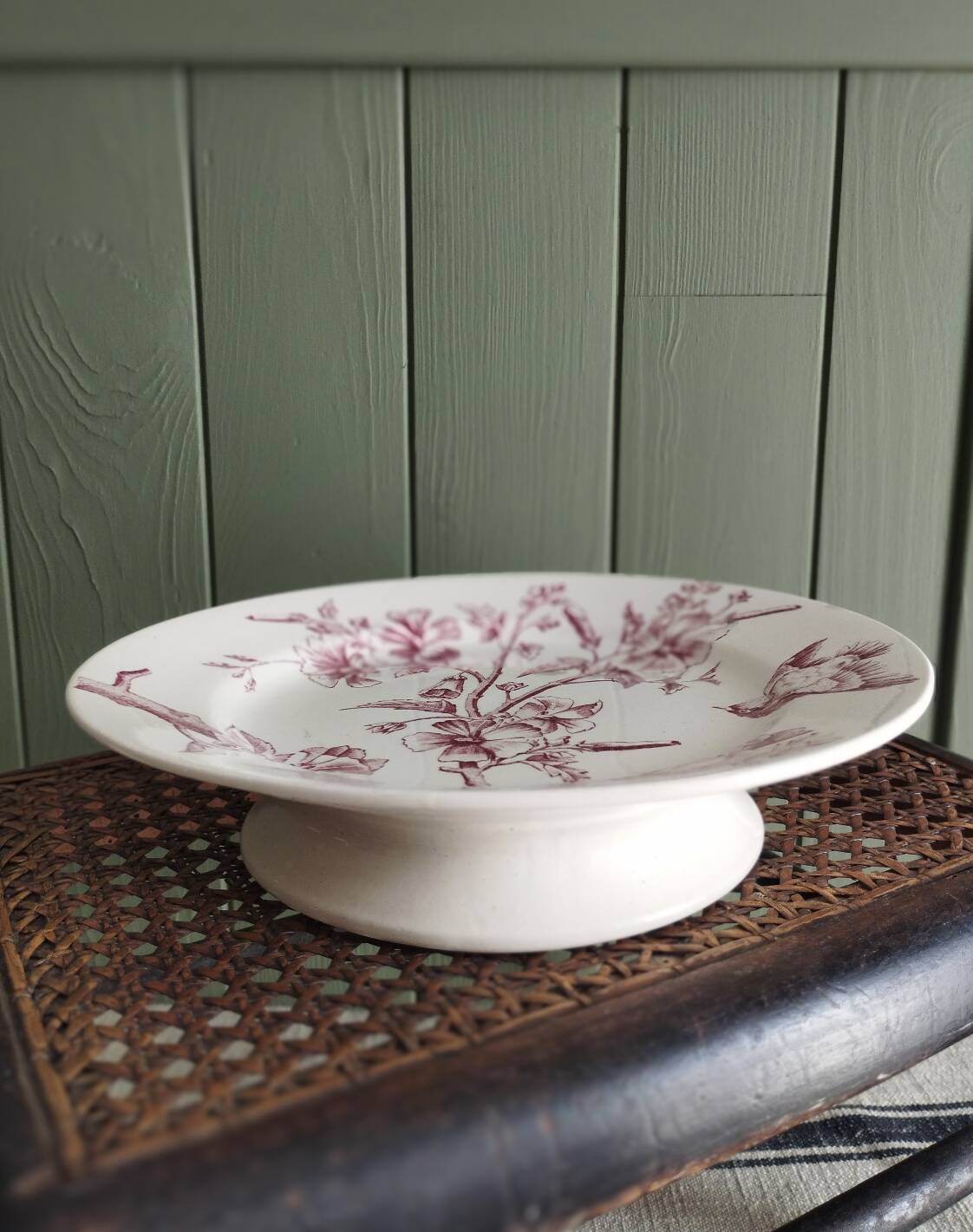 Iron earth plate Longchamp "Small Bird"