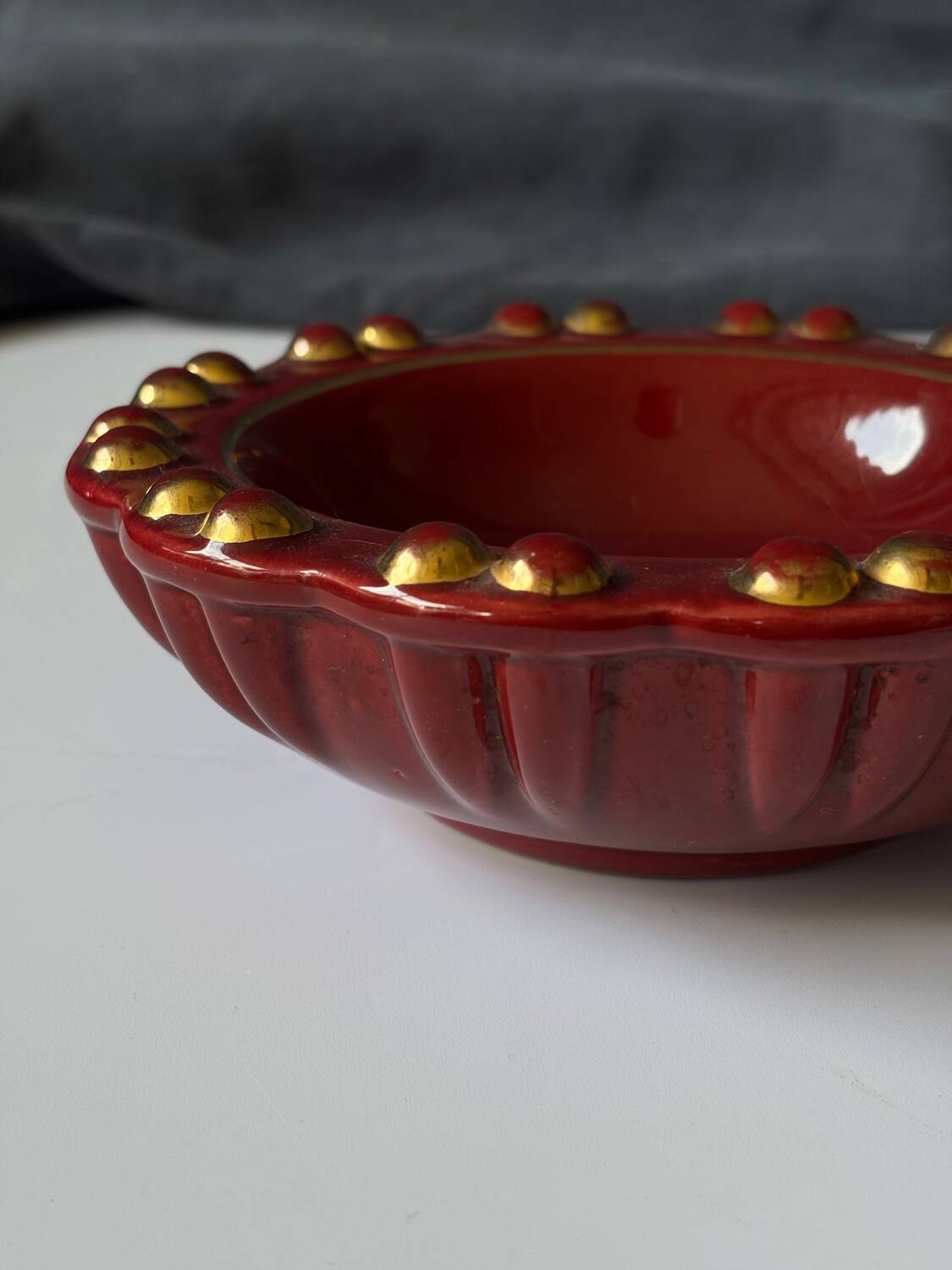 enamelled ceramic pocket emptier