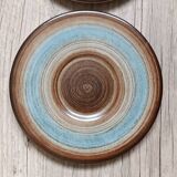 6 ceramic saucers from Longchamp