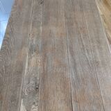 Farm table with turned legs