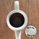Saint Amand Sologne enamelled stoneware coffee pot