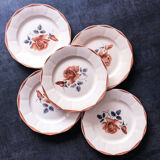 5 flat plates digoin sarreguemines