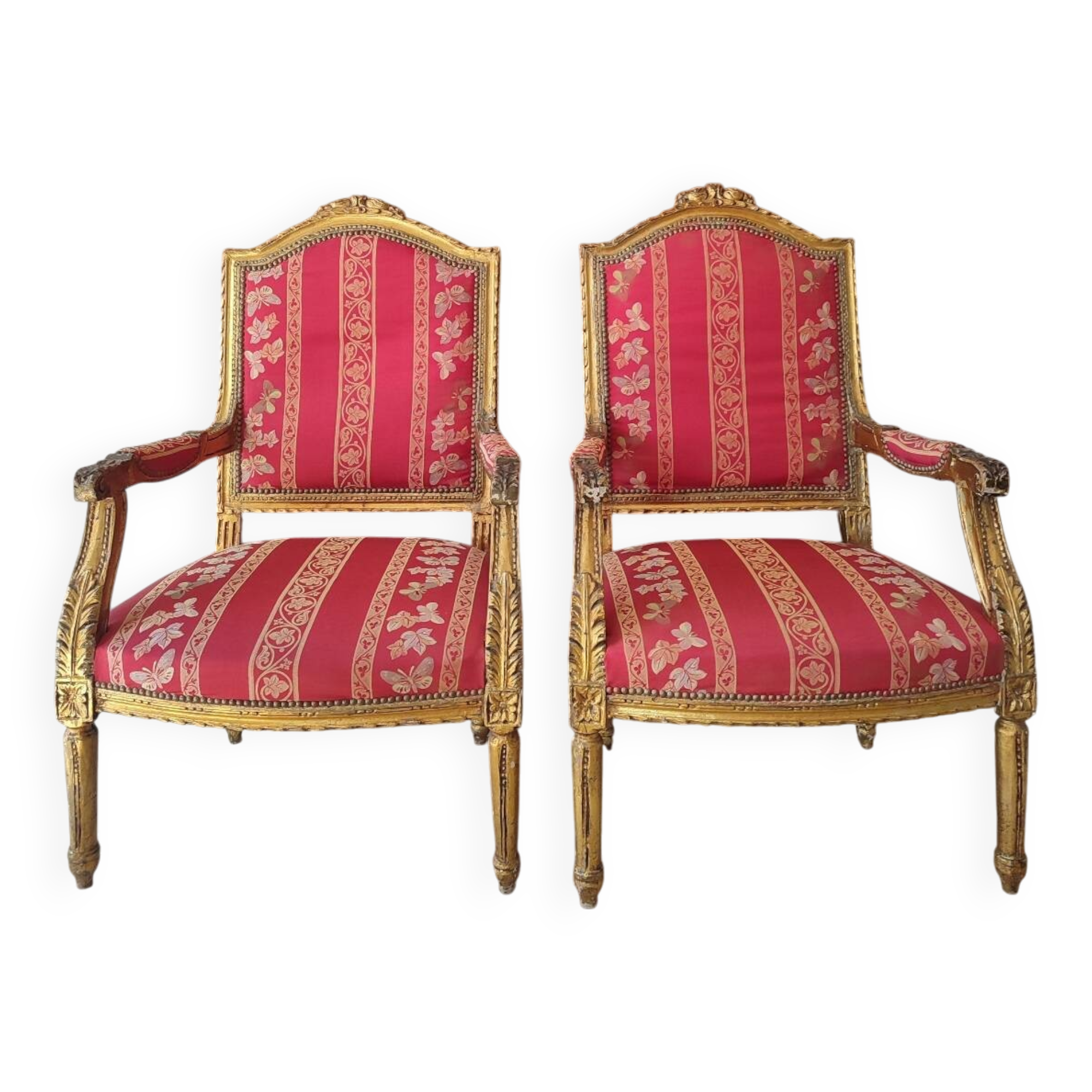 Voltaire armchairs