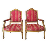 Voltaire armchairs
