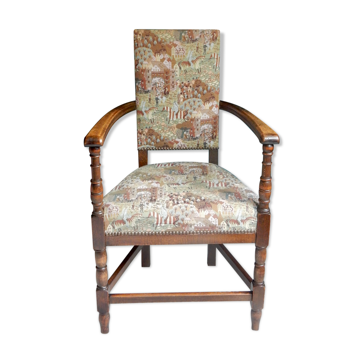 Fauteuil Empire restauré
