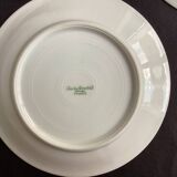 Lot 6 assiettes porcelaine Ch. Ahrenfeldt