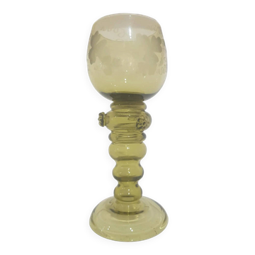 Verre Roemer / Theresienthal / Michael von Poschinger / Allemagne / début du 20e siècle