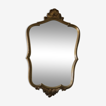 Miroir baroque doré