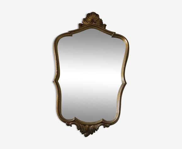 Miroir baroque doré
