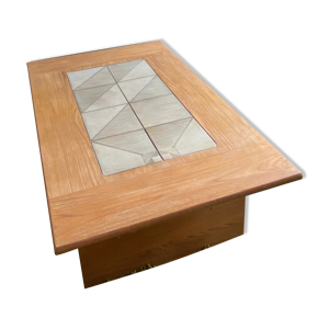 Table basse teck scandinave
