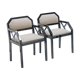 Rare pair of armchairs 1970