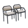 Rare pair of armchairs 1970