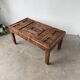 Savoyard folk art coffee table