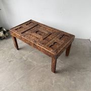 Savoyard folk art coffee table