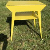 Table d'appoint design avec pieds compas