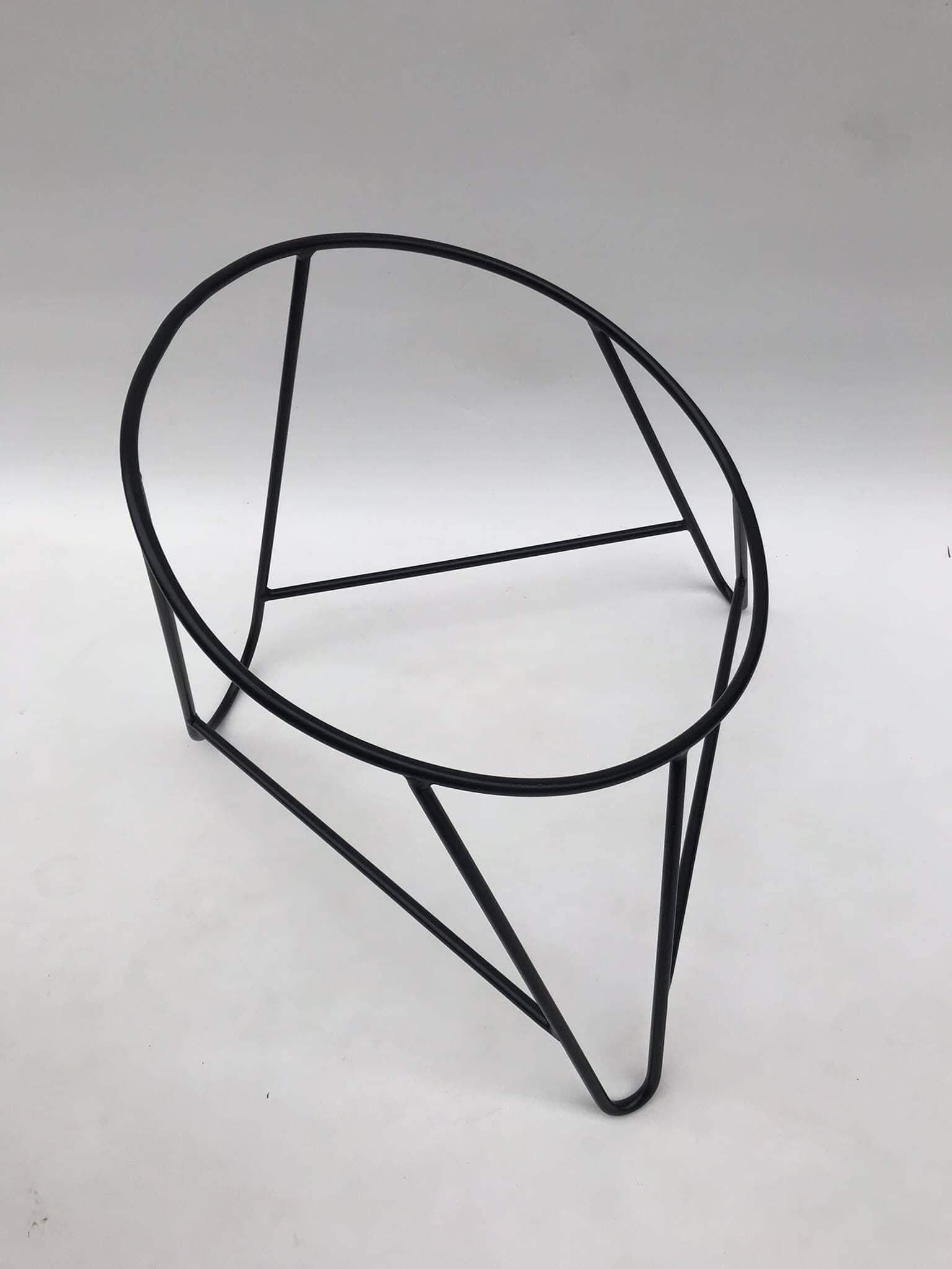 Fauteuil en rotin en forme de panier tissé des années 80, allemagne