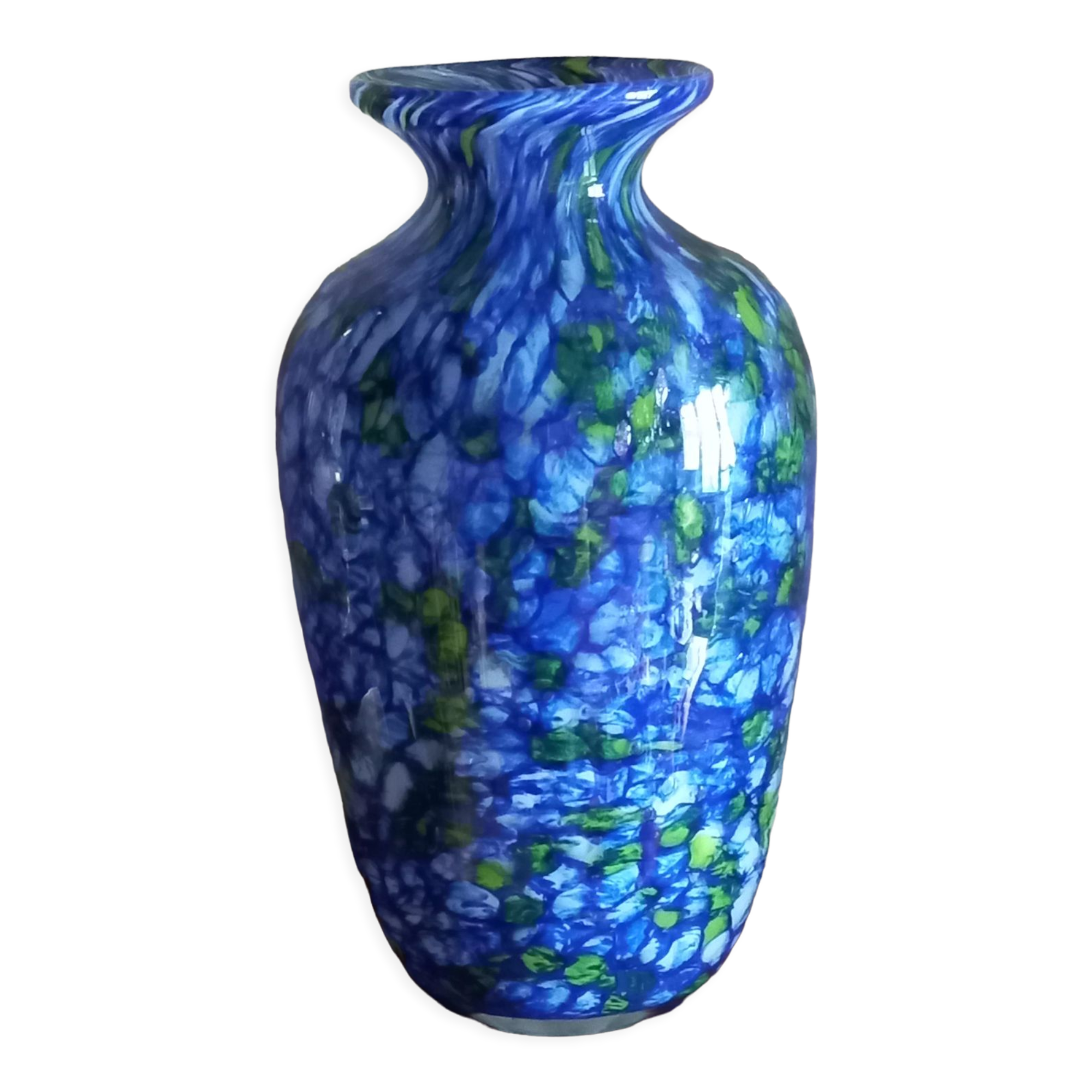 Murano blown glass vase