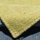 Mustard Yellow Decorative Turkish Kilim Carpet Rug, 212x305 Cm