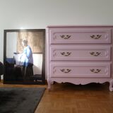 Vintage rose commode