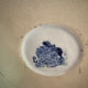 English earthenware planter, blue monochrome, 20th century