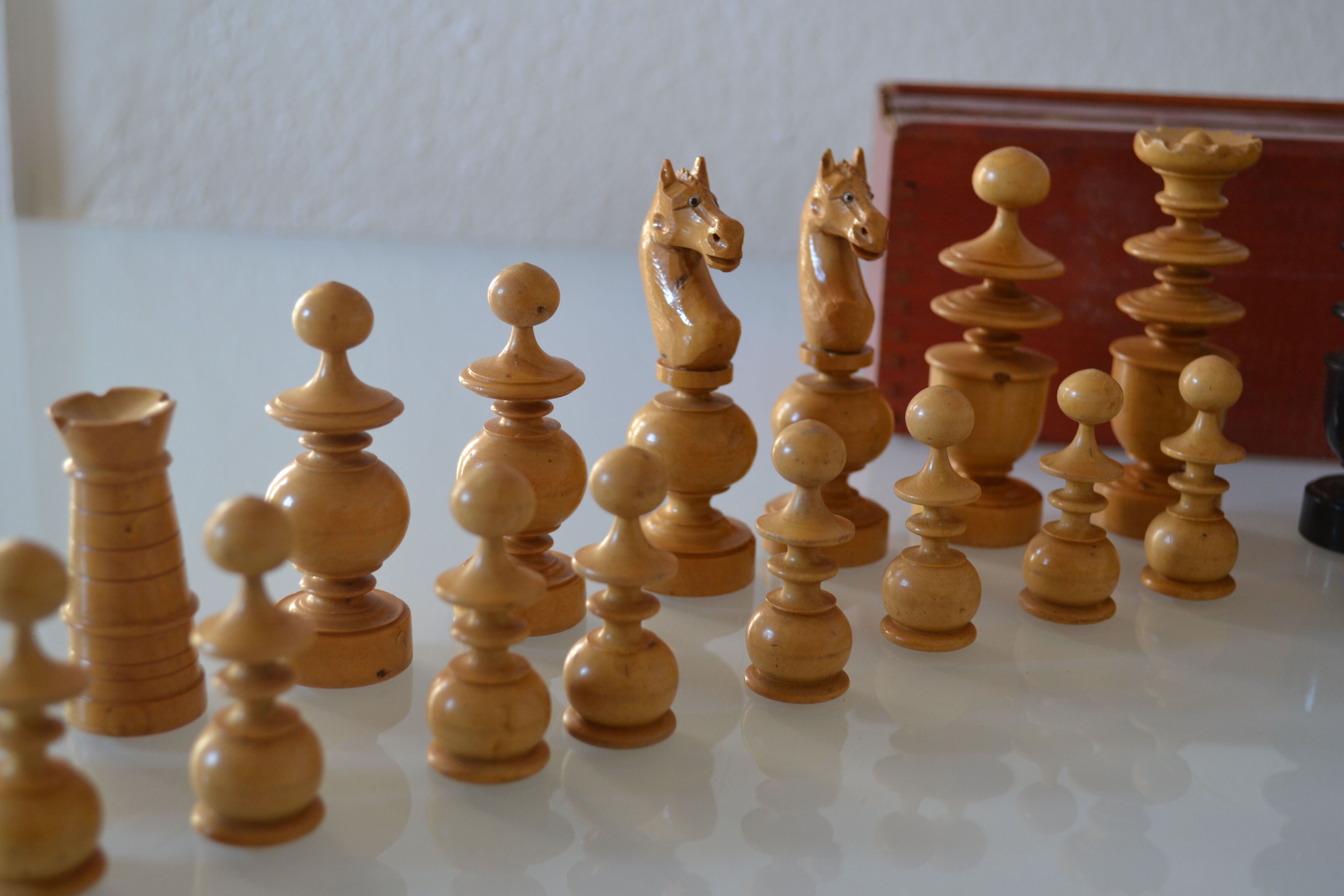 Vintage chess game