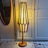 Large Louis Sognot table lamp 1950/60 height 125 cm