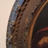 Old oil painting on canvas, Salome holding the head of John the Baptist - 18th century