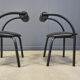 Postmodern dining chairs, 1980s, set of 4