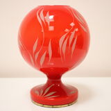 Table lampOsvetlovaci sklo Valasske Mezirici,1970