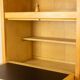 Guillerme and Chambron. Oak wardrobe with integrated secretary. 1970-80.