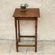 Side table in the countryside style in turned wood
