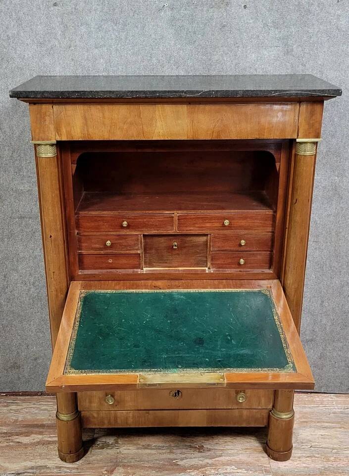 Empire period mahogany secretary circa 1820