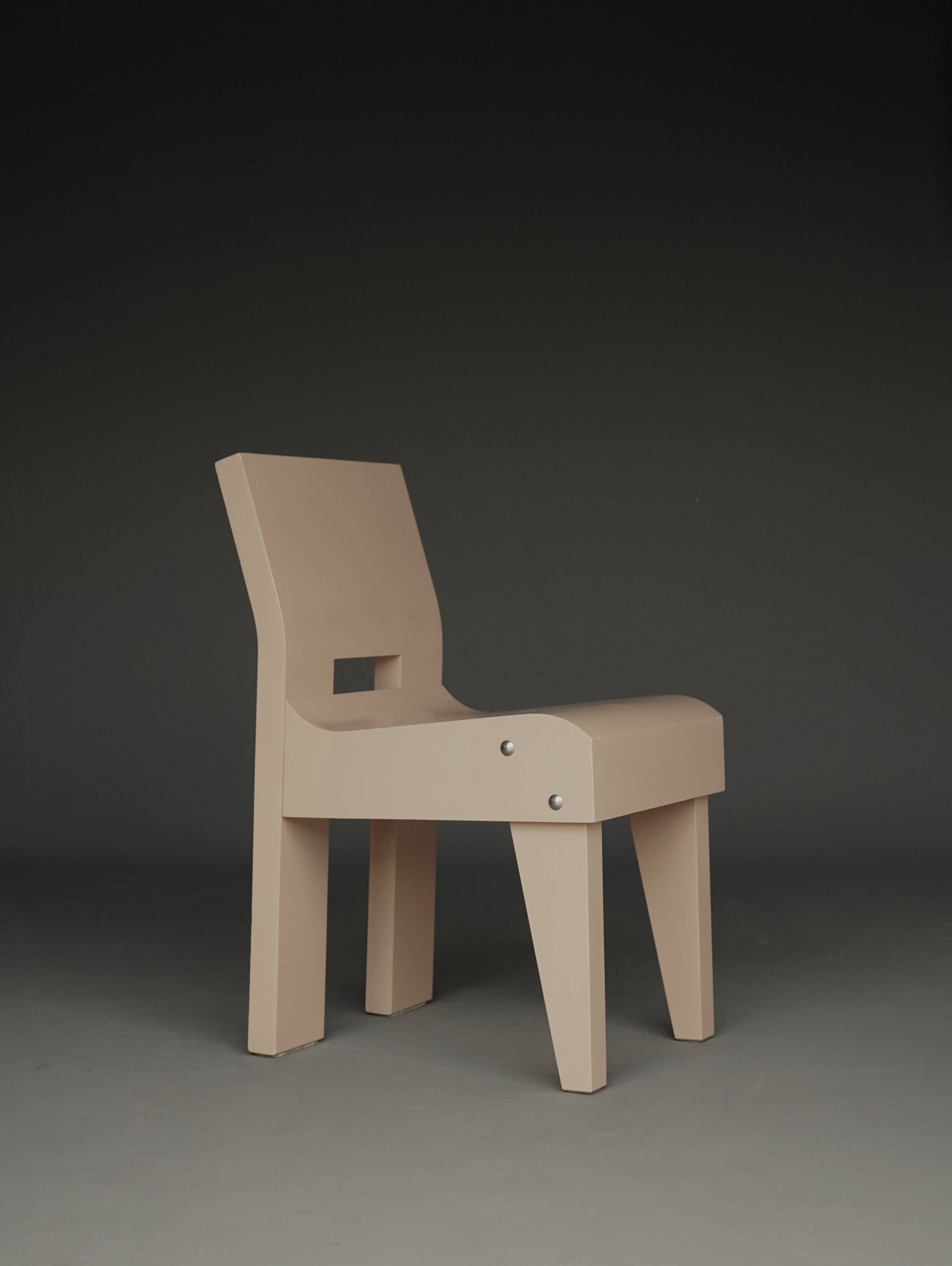 Martin Visser SE20 chair for 't Spectrum furniture, 1980s