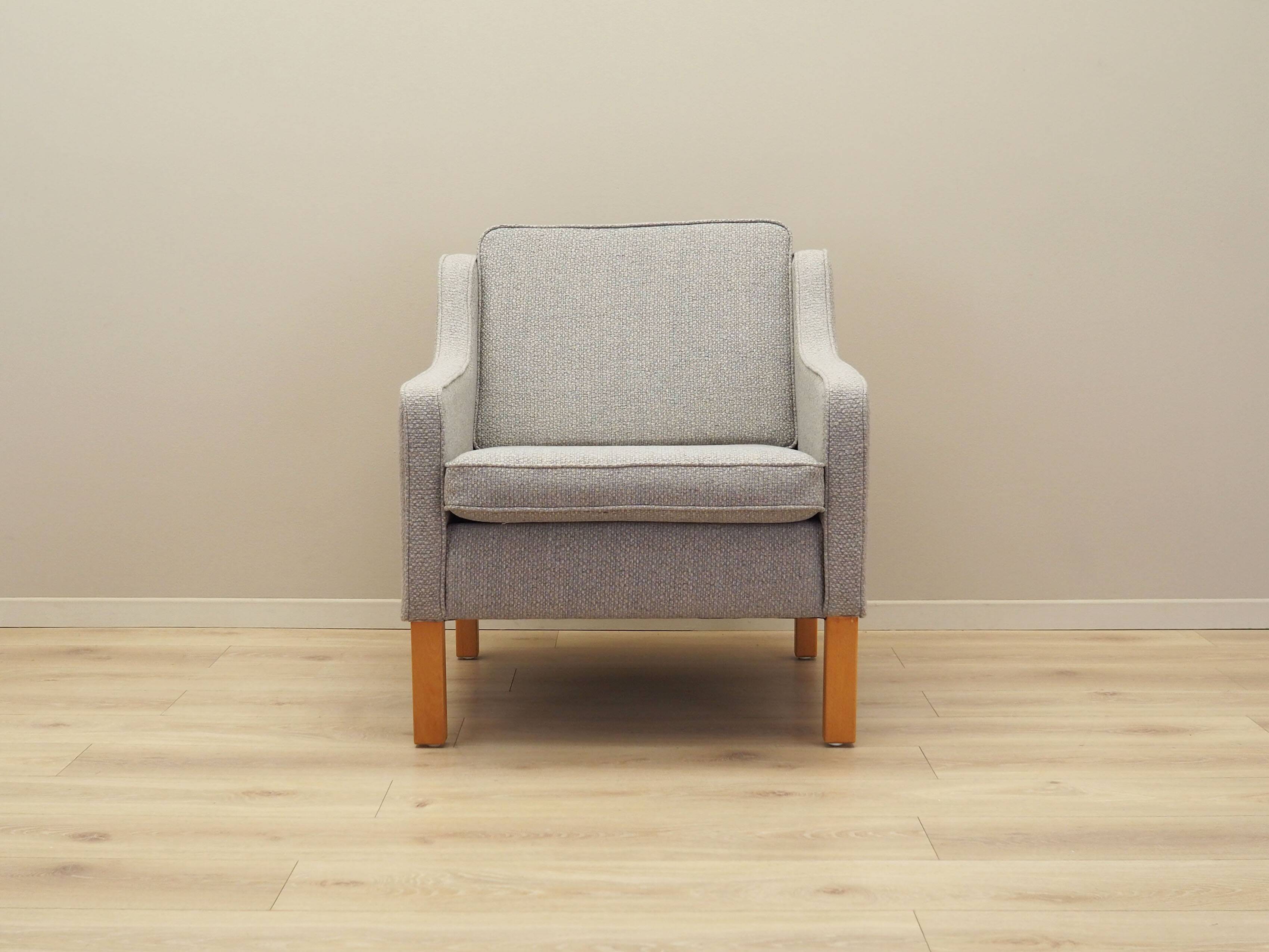 Beech armchair, Danish design, 1970s, production: Denmark