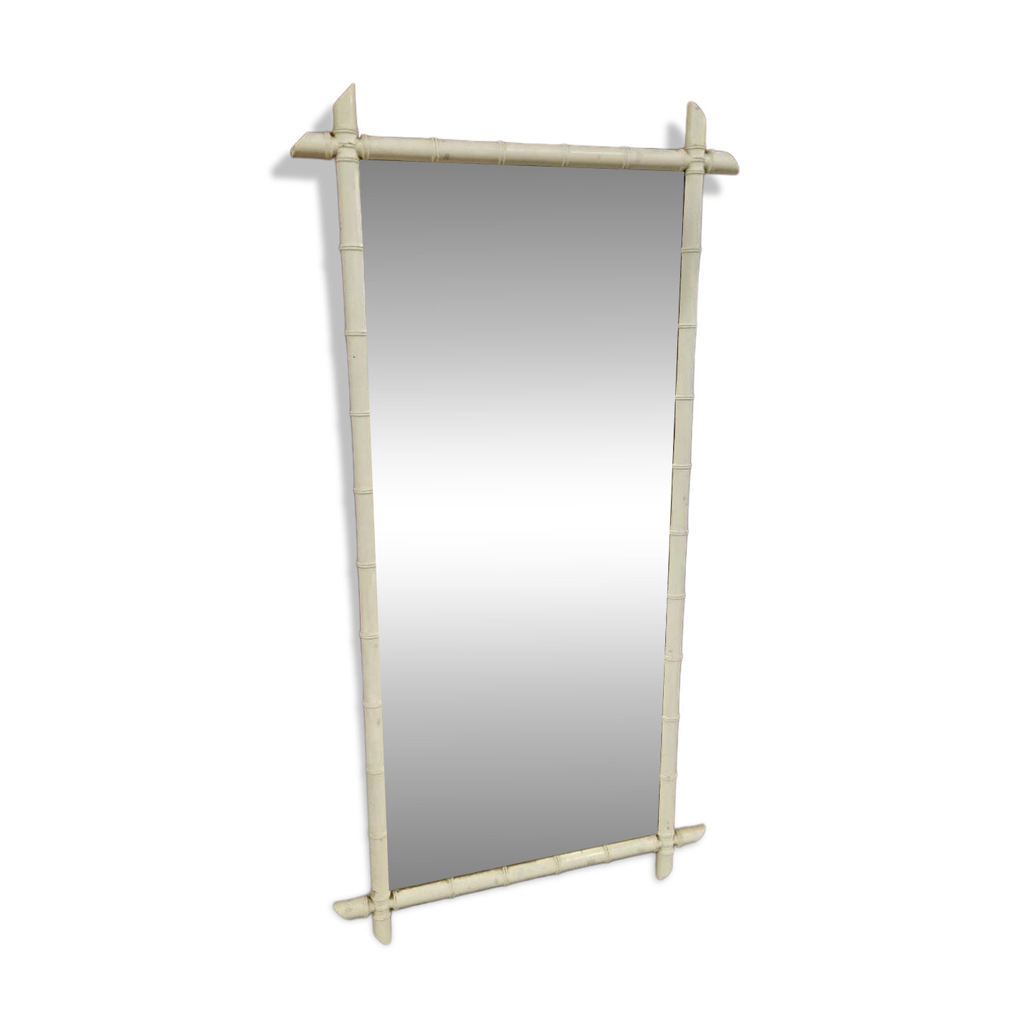 Bamboo type mirror
