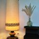 Vintage ceramic foot lamp to lay