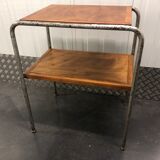 Bauhaus double wooden tray and tube structure around 1930