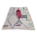 Handmade wool Berber rug 150 x 100 CM