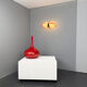4 Miko 23 outdoor wall sconces by Renato Toso for Leucos, Italy, 1970s