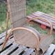Rattan armchair