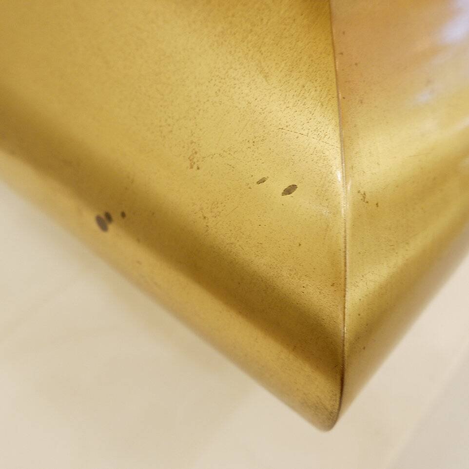 2 brass lamps, circa 1970