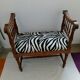 Zebra bench