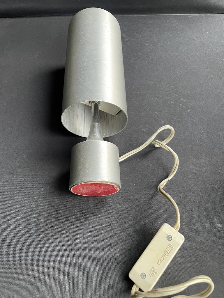 Table lamp 1970 – Brushed aluminum